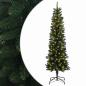 Preview: Künstlicher schlanker Weihnachtsbaum 180 cm 300 LEDs