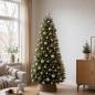 Preview: Weihnachtskugel-Set 120 stk. Grau Durchmesser 6 cm Kunststoff
