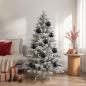 Preview: ARDEBO.de - Weihnachtsbaumkugel Set XL 9 stk. Schwarz Durchmesser 15 cm