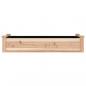 Preview: Hochbeet mit Einsatz 120x45x25 cm Massivholz Tanne