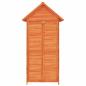Preview: Geräteschuppen Braun 89x52,5x175 cm Massivholz Kiefer