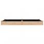 Preview: Hochbeet mit Einsatz 240x120x25 cm Massivholz Tanne
