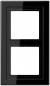 Preview: ARDEBO.de Jung LSD982SW Rahmen, LS Design, schwarz