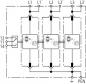 Preview: Dehn 951300 DEHNventil modular DV M TNC 255 Kombiableiter, Typ 1+2