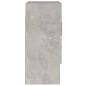 Preview: Wandschrank Betongrau 60x31x70 cm Holzwerkstoff