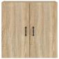 Preview: Wandschrank Sonoma-Eiche 60x31x60 cm Holzwerkstoff