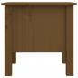 Preview: Beistelltische 2 Stk. Honigbraun 40x40x39 cm Massivholz Kiefer