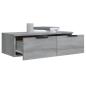 Preview: Wandschrank Grau Sonoma 68x30x20 cm Holzwerkstoff