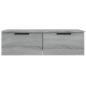 Preview: Wandschrank Grau Sonoma 68x30x20 cm Holzwerkstoff