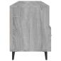 Preview: TV-Schrank Grau Sonoma 102x35x50 cm Holzwerkstoff