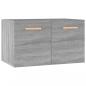 Preview: Wandschrank Grau Sonoma 60x36,5x35 cm Holzwerkstoff