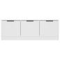 Preview: TV-Schrank Weiß 102x35x36,5 cm Holzwerkstoff