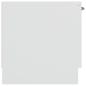 Preview: TV-Schrank Weiß 102x35x36,5 cm Holzwerkstoff