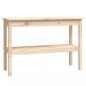 Preview: Konsolentisch 110x40x75 cm Massivholz Kiefer