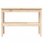 Preview: Konsolentisch 110x40x75 cm Massivholz Kiefer