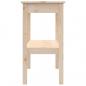 Preview: Konsolentisch 110x40x75 cm Massivholz Kiefer