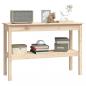 Preview: Konsolentisch 110x40x75 cm Massivholz Kiefer