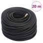 Preview: Hybrid-Luftschlauch Schwarz 0,6" 20 m Gummi und PVC
