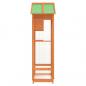 Preview: Voliere Braun 91,5x53x170 cm Massivholz Kiefer