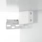Preview: Wand-Badschrank Hochglanz-Weiß 32x20x67 cm