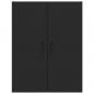Preview: Hängeschrank Schwarz 69,5x34x90 cm Holzwerkstoff