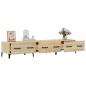 Preview: TV-Schrank Sonoma-Eiche 150x34,5x30 cm Holzwerkstoff
