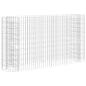 Preview: Gabionen-Hochbeet Verzinktes Eisen 190x50x100 cm
