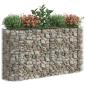 Preview: Gabionen-Hochbeet Verzinktes Eisen 190x50x100 cm