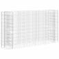 Preview: Gabionen-Hochbeet Verzinktes Eisen 190x50x100 cm