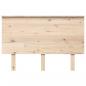 Preview: Kopfteil 124x6x82,5 cm Massivholz Kiefer