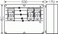 Preview: Hensel Mi 6632 NH-Sicherungslasttrenn-Schaltergehäuse 3x3xNH00 auf SaS, 250A, 5-polig