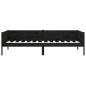 Preview: Tagesbett Schwarz Massivholz Kiefer 90x190 cm
