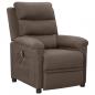Preview: Relaxsessel Elektrisch Taupe Stoff