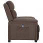 Preview: Relaxsessel Elektrisch Taupe Stoff