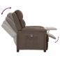 Preview: Relaxsessel Elektrisch Taupe Stoff