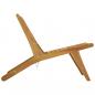 Preview: Gartenstuhl Massivholz Teak