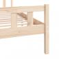 Preview: Massivholzbett 120x190 cm