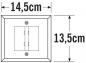 Preview: Konstsmide HPLED Bodeneinbaustrahler, 230-240V, 6W, 3000K, edelstahl (7960-310)