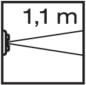 Preview: Berker 85341129 Bewegungsmelder, 1,1 m, Q.1/Q.3, polarweiß samt