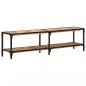 Preview: ARDEBO.de - TV-Schrank 150x30x41 cm Massivholz Mango