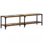Preview: TV-Schrank 150x30x41 cm Massivholz Mango