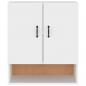 Preview: Wandschrank Weiß 60x31x70 cm Holzwerkstoff