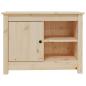 Preview: TV-Schrank 70x36,5x52 cm Massivholz Kiefer