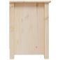 Preview: TV-Schrank 70x36,5x52 cm Massivholz Kiefer