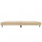 Preview: Bettgestell Sonoma-Eiche 120x190 cm Holzwerkstoff