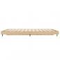 Preview: Bettgestell Sonoma-Eiche 120x190 cm Holzwerkstoff