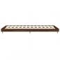 Preview: Bettgestell Braun Eichen-Optik 100x200 cm Holzwerkstoff