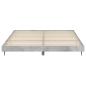 Preview: Bettgestell Betongrau 140x200 cm Holzwerkstoff