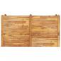 Preview: Hochbeet 160x60x84 cm Massivholz Akazie