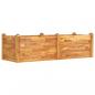 Preview: Hochbeet 160x60x44 cm Massivholz Akazie